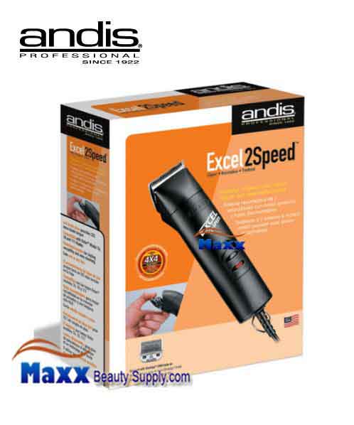 Andis #22315 Excel 2 Speed Rotary Motor Detachable Blade Clipper